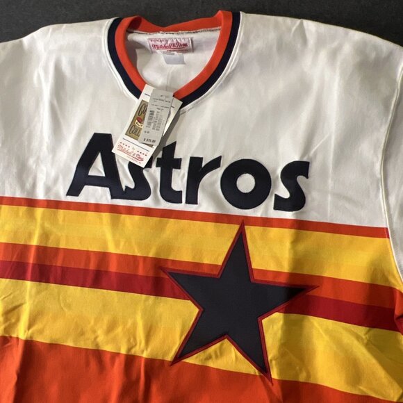 Signed Vtg Houston Astros Jersey 2XL Nolan Ryan 34 Mitchell Ness w/Tag HOLOGRAM - Picture 13 of 13